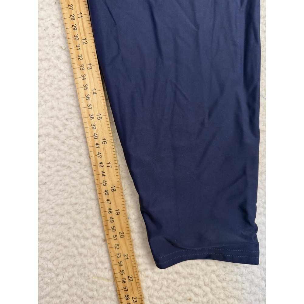 Coolibar Blue Ocean Sculpt High Rise Swim Capri L UPF50+ Swim Capri - Picture 7 of 7